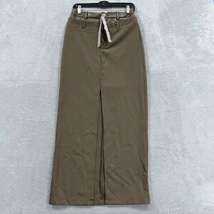 MissGuided Skirt Womens Medium Maxi Slit Grunge Fairy Western Hippie Boho